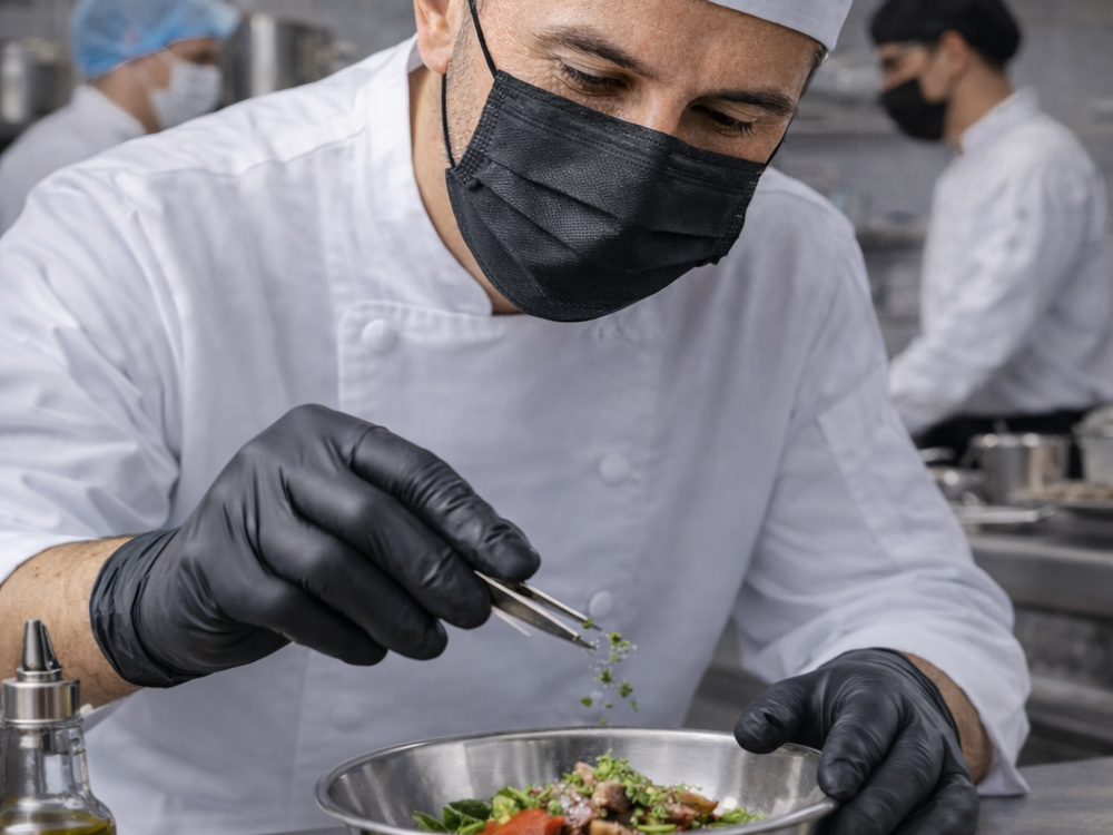  TAPABOCAS TRIPLE TELA NEGRO CLAY EMPAQUE INDIVIDUAL CAJAX50UND 3011037