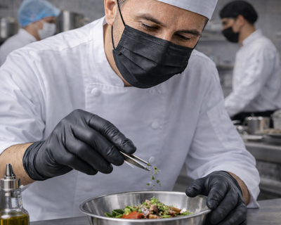  TAPABOCAS TRIPLE TELA NEGRO CLAY EMPAQUE INDIVIDUAL CAJAX50UND 3011037