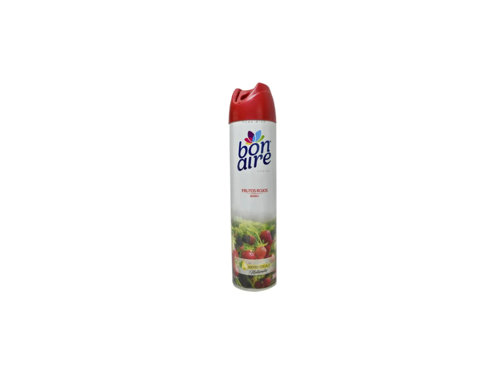Ambientador Aerosol Bonaire 400Ml Frutos Rojos Mora Silvestres