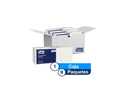 Servilleta Cocktail Partida 600 Hojas Blanca 72609