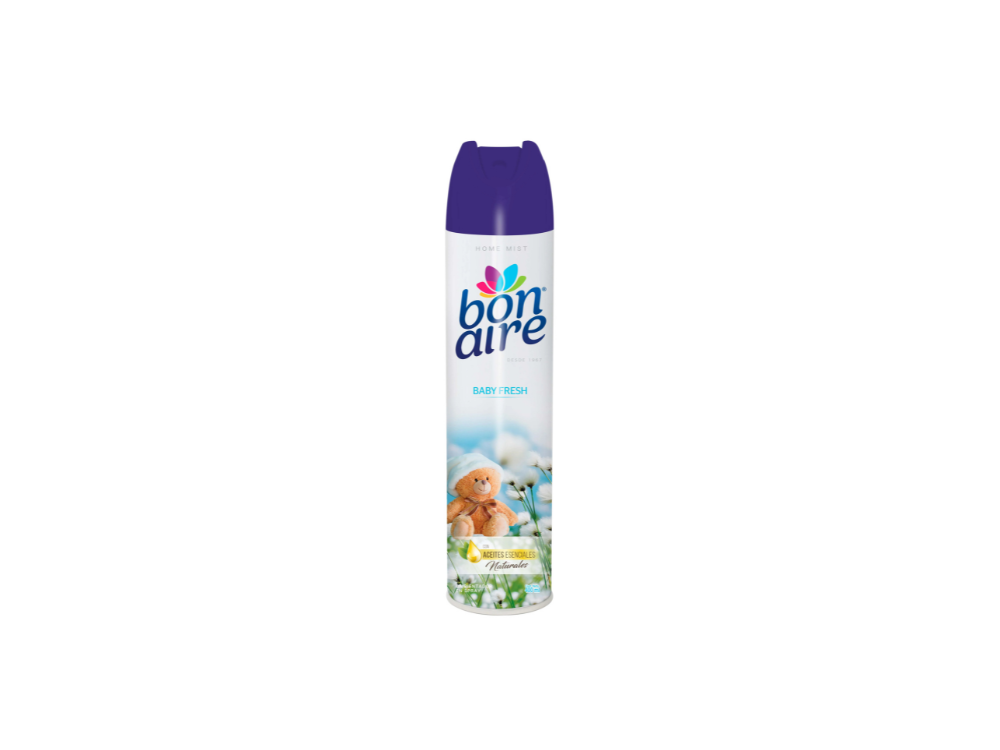 Ambientador Aerosol Bonaire 400Ml Baby Fresh