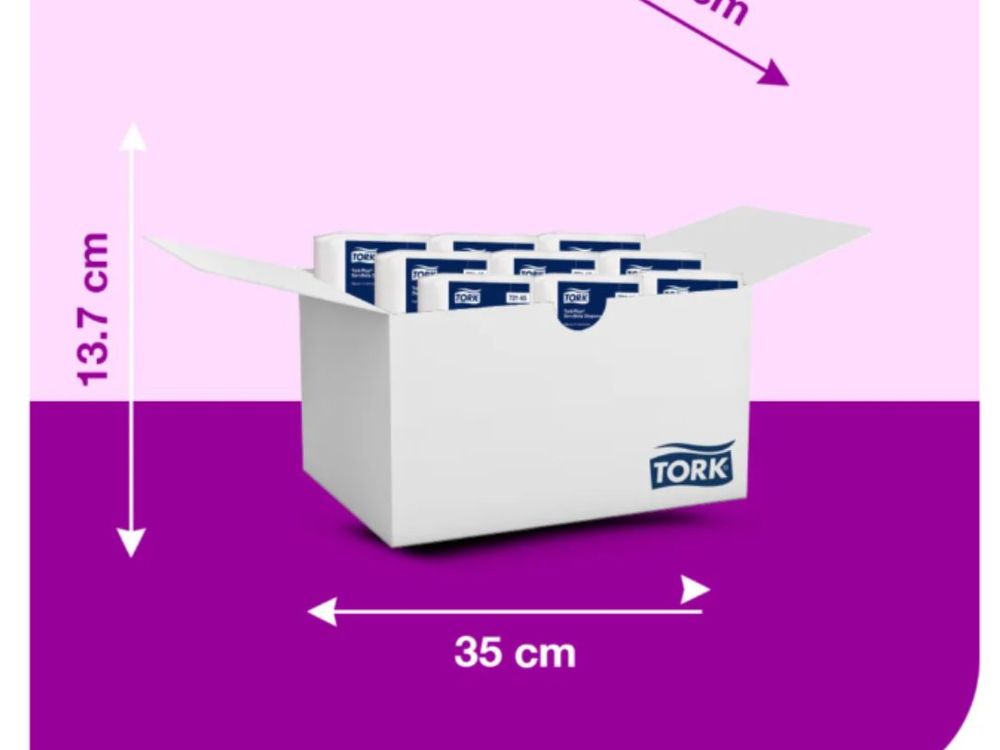tork servilleta plus 550 blanca  caja x 9 paquetes 