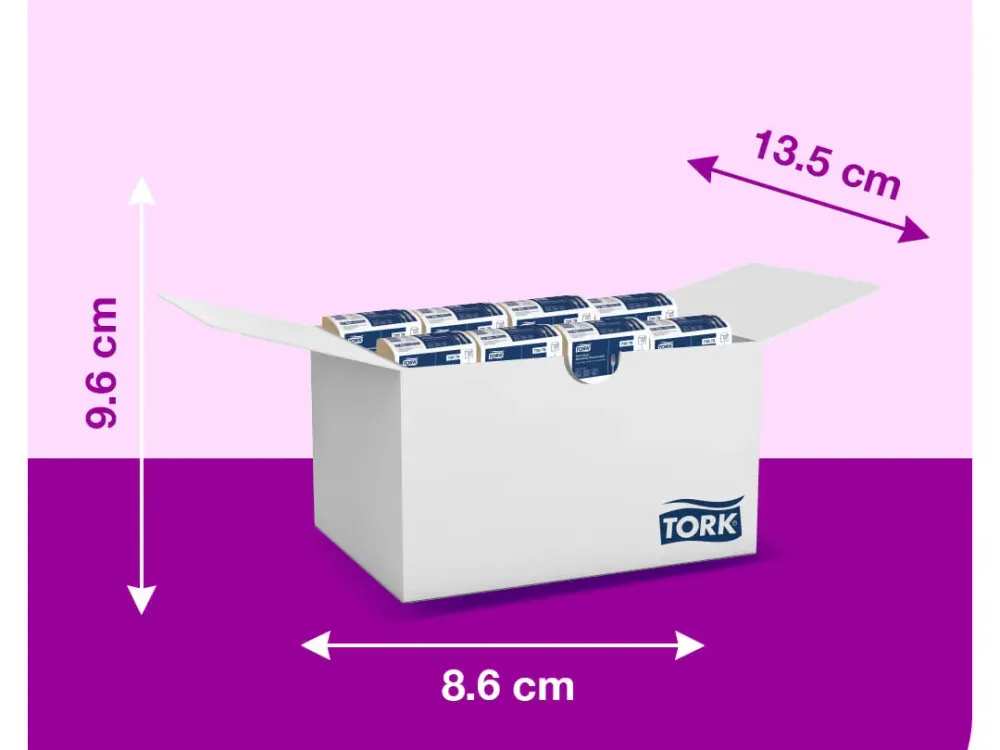 Tork Plus® Servilleta Dispensada/ Advanced/ Natural/ 1 Fajo x150 servilletas / caja x 36 fajos   72679