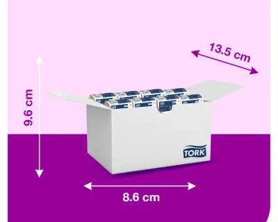 Tork Plus® Servilleta Dispensada/ Advanced/ Natural/ 1 Fajo x150 servilletas / caja x 36 fajos   72679